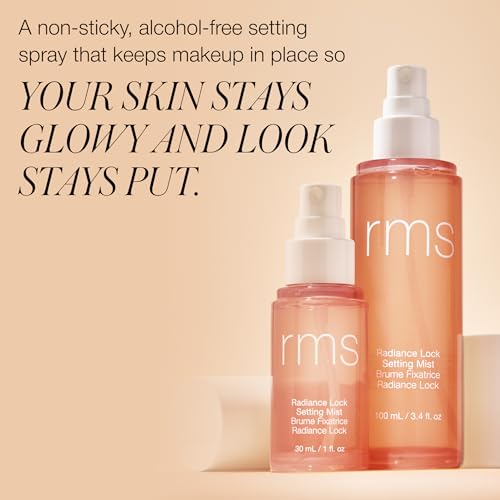 Hydrating Makeup Setting Spray 3.4 Fl Oz - Niacinamide & Hyaluronic Acid - Alcohol-Free Radiance Lock Mist