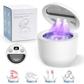 Ultrasonic Denture & Retainer Cleaner 45kHz UV Sterilizer with 200ml Capacity