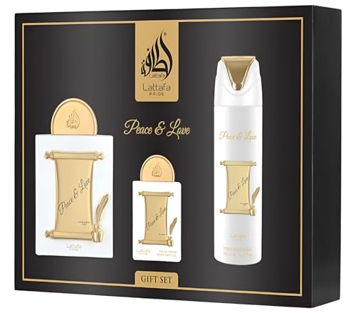 Unisex 3-Piece Fragrance Gift Set - Floral EDP & Deodorant by Lattafa