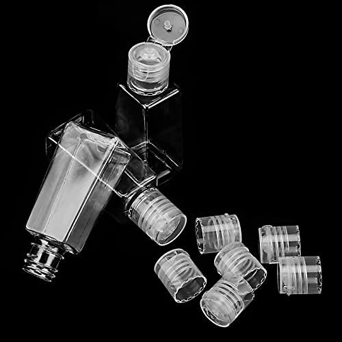 120 Pack 1oz Travel Plastic Empty Bottles with Flip Cap for Liquids