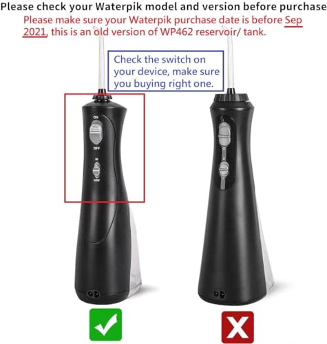 Water Flosser Reservoir Tank Replacement for Waterpik WP462 WP463 WP468 WP465 WP450