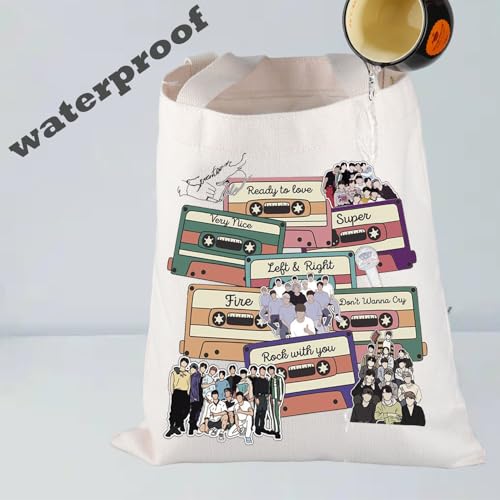 UJIMS 17 Album Tote Bag Korea-Pop Boy Band Fans Gift Korea-Pop Merchandise Korean Music Merch