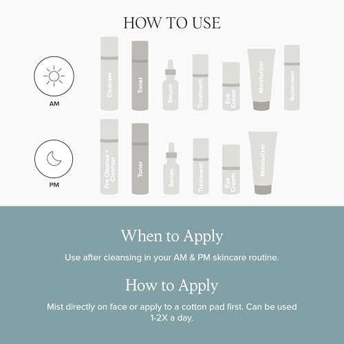Hydrating Calming Face Toner for Oily & Sensitive Skin - pH Balanced