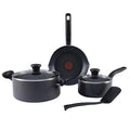 Nonstick Cookware Set 6-Piece Oven Safe up to 350°F - Black Variation
