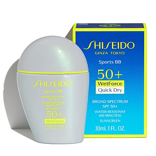 Shiseido Sports BB Cream SPF 50+ Medium - Water-Resistant Sunscreen 30mL