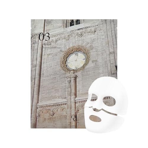Endermic EGF Fill-in Cream Sheet Mask ? Intensive Hydrating Cream Mask Sheet with EGF & FGF for Firm Feel, Moisture Balance & Radiant Skin (14g x 5 sheets)