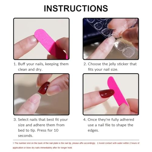 Christmas Press on Nails Long Coffin Fake Nails Red White Swirl with Snowflake Elk Design Glue on Nails Rhinestones Glitter Full Cover Artificial Acrylic Stick on False Nails for Women Manicure 24Pcs