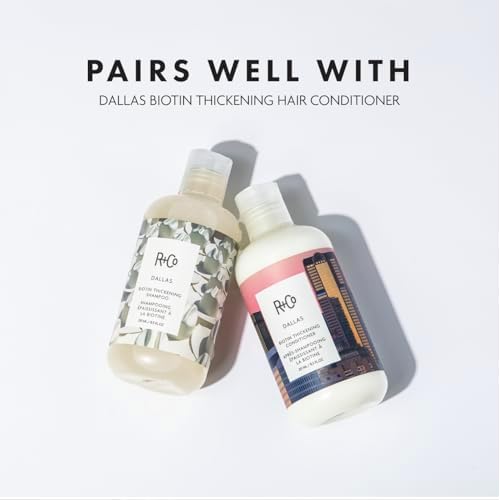 R+Co DALLAS Biotin Thickening Shampoo ? Volumizing & Strengthening Hair Cleanser, All Hair Types