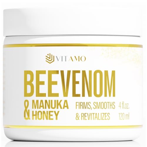 Bee Venom Face & Neck Firming Cream - Hydrating Anti-Aging Moisturizer, 4oz