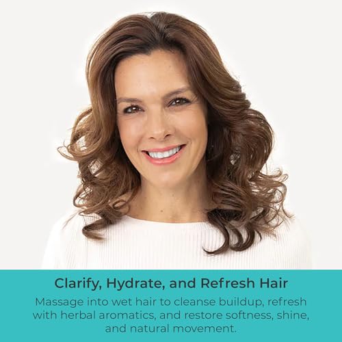CIBU Detox + Clarify Shampoo 11.83oz - Gently Removes Build-Up, Chlorine & Hard Water Minerals - Suitable for All Hair Types & Color Treated - Pack of 1
