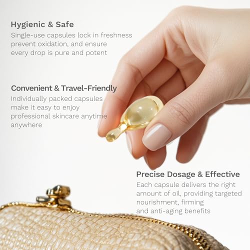 APoEM Renew Facial Serum Capsules (60 CT) ? Anti-Aging Oil-Based Skincare with Rosehip Oil, Musk Rose, & Damask Rose | Enhances Elasticity, Reduces Wrinkles, Nourishes & Moisturizes (0.81 Fl Oz)