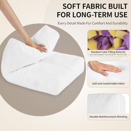 3 Pack 31x18x6 Inch Couch Back Cushion Replacement - Support & Supportive Foam