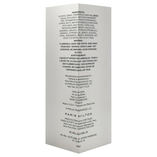 Women's Floral Perfume Spray with Gardenia, Vanilla & Sandalwood - 3.4 Fl Oz