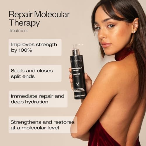 Abril et Nature Molecular Repair Hair Care Set - Shampoo, Mask & Serum for Damaged Hair