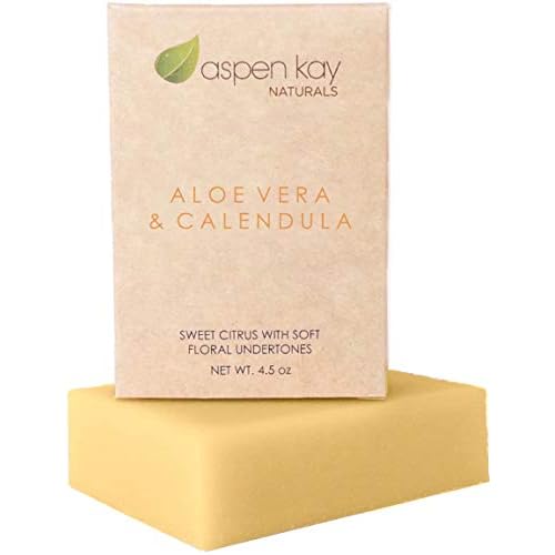 Soap Set - Made with Natural and Organic Ingredients. Gentle Soap. 1 Arnica & Mint - 1 Calamine Soap ? 1 Calendula Soap - 4.5oz Bar