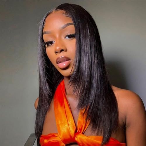 16 Inch Brazilian Straight Human Hair Bundles - Unprocessed Remy Hair, 3 Pack