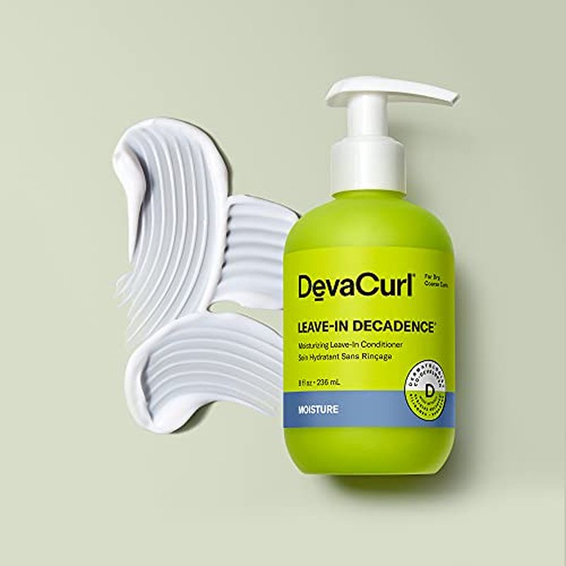 DevaCurl Leave-In Decadence¢ç Moisturizing Leave-In Conditioner, Green Oasis, 7.6 fl. oz