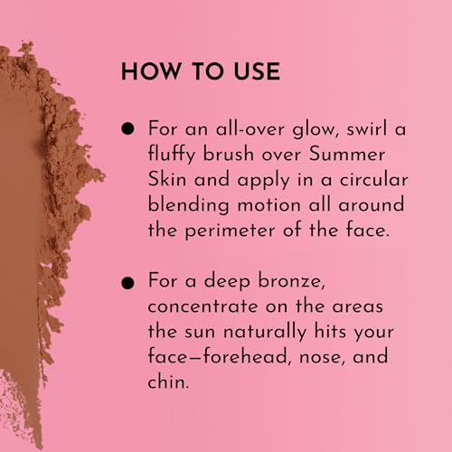 Talc-Free Velvet Matte Bronzer - Blazed by Lawless, 0.37 oz - Natural Sun-Kissed Glow
