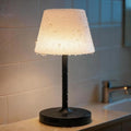Outdoor Waterproof Shower Lamp - Black, 8000mAh Rechargeable Bathroom Light