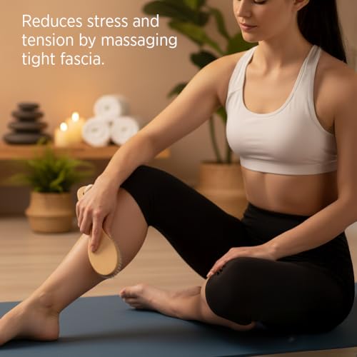 Tiger Tail Therapeutic Dry Brush for Body ? Includes Carry Bag - Exfoliating Brush for Lymphatic Massage, Cellulite Appearance, Skin Rejuvenation, Dead Skin Cell Removal/Detox, Fascia Massage