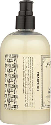 Los Poblanos Body Wash 12 OZ - Natural Moisturizing Shower Gel