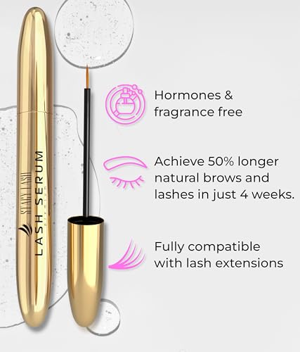 STACY LASH Serum + 100ml Lash Shampoo Bundle for Lash Growth & Thickness - Eyelash & Brow Care