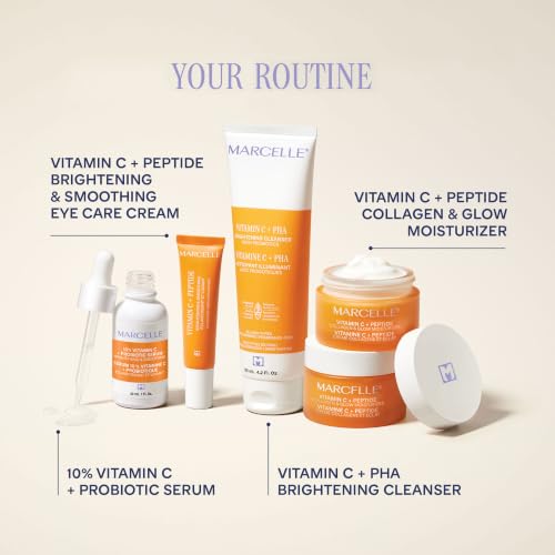 Vitamin C Probiotic Face Serum 1 Fl Oz - Brightening & Skin Barrier Support