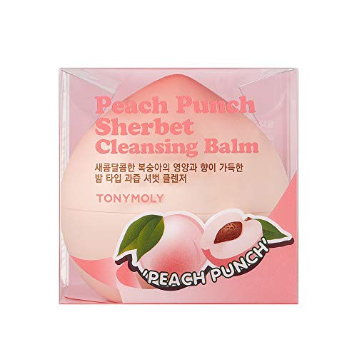 Peach Cleansing Balm - Makeup Remover & Double Cleanser for Face