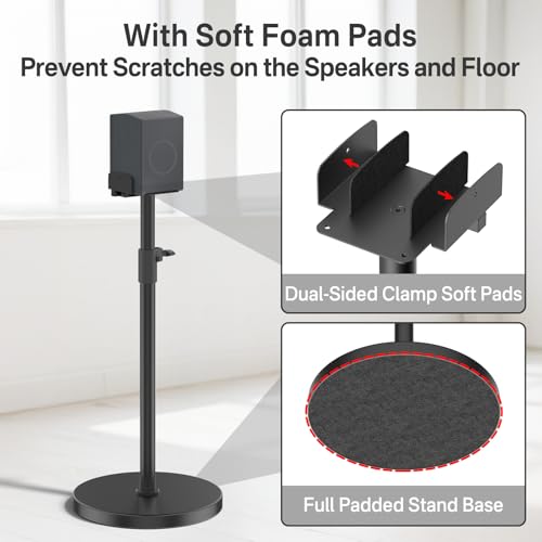 Adjustable Samsung Speaker Stands Pair for Q990H/Q930F Rear Speakers