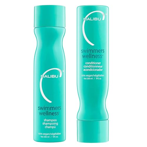 Malibu C Swimmers Wellness Shampoo & Conditioner Set - Chlorine Damage Protection