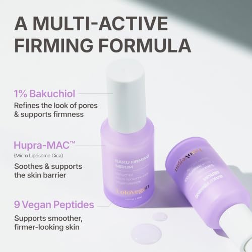 Baku Firming Serum with Peptides and Niacinamide - Anti-Aging & Pore Tightening, 30ml