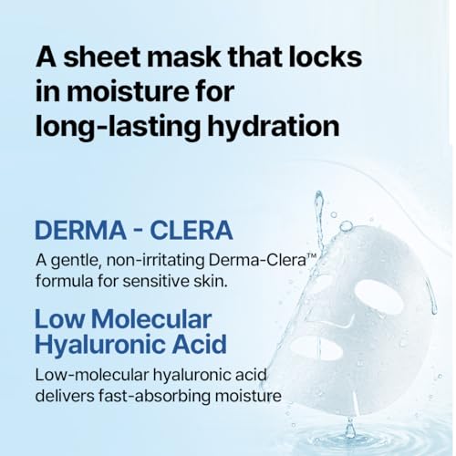 Oligo Hyaluronic Acid Watery Skin Mask – 10 Sheets, Hydrating Sheet Mask