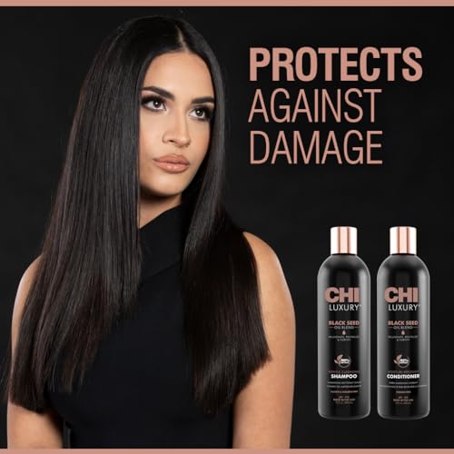 Black Seed Oil Shampoo & Conditioner Set - Sulfate-Free, 12 Oz Each