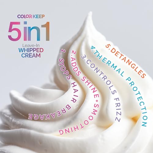 Difiaba 5-in-1 Leave-In Conditioner for Colored Hair - Heat Protect, Shine & Detangle