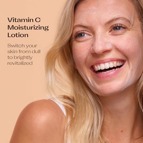 Vitamin C Moisturizing Lotion for Even Skin Tone with Rosehip Oil - 1.69 Fl Oz