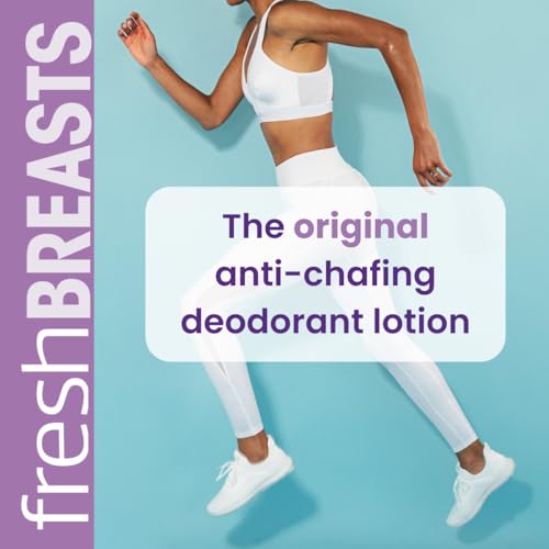 Fresh Breasts Anti-Chafing Cream Lotion Pack of 4 - Soothing Body Powder for Women