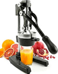 Eurolux Heavy Duty Cast Iron Commercial Citrus Juicer - Black