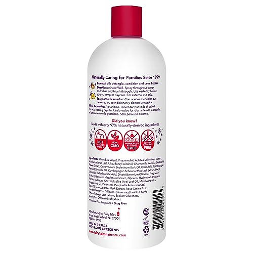 Fairy Tales Rosemary Repel Daily Kids Conditioning Spray Refill? Kids Like The Smell, Lice Do Not, 32 fl oz. (Pack of 1)