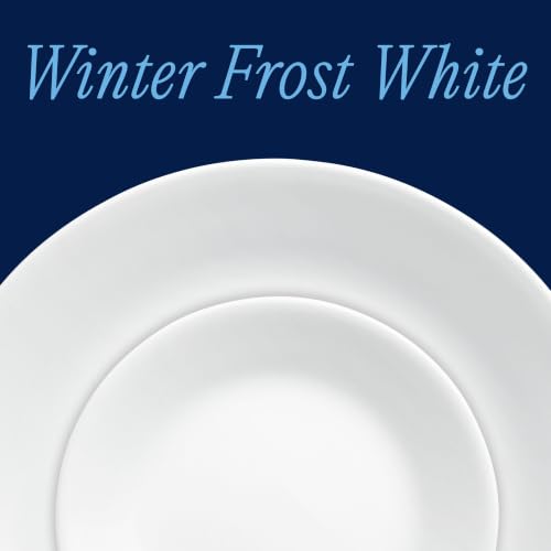 Corelle Vitrelle 18-Piece Dinnerware Set for 6 - Winter Frost White