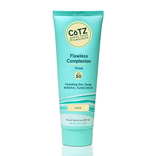 Mineral Sunscreen SPF 50 Lightly Tinted 2.5 Oz - Flawless Complexion Protection