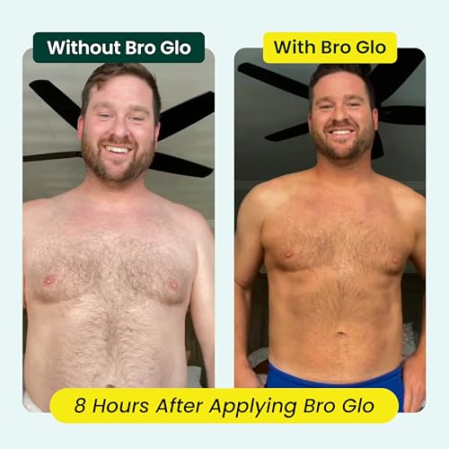 Men's Self Tanning Foam - Quick, Light Water-Based Sunless Tan for Face & Body