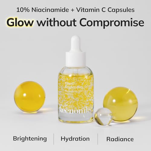 Dark Spot Serum with 10% Niacinamide & Vitamin C for Brightening - 30ml