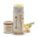 Unscented Grass-Fed Tallow Lip Balm for Dry Lips - Totally Unscented, 0.5 oz