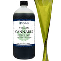 Zatural 100% Pure Hemp Seed Oil - Food Grade & Cold Pressed - Virgin Hemp Oil for Cooking, Smoothies, and Salads (32 Fl Oz)