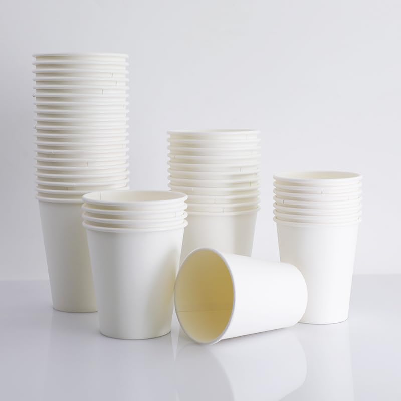 Disposable Paper Cups 12 oz - Hot & Cold Beverages, 1000 Count - White, Variation of THIS listing