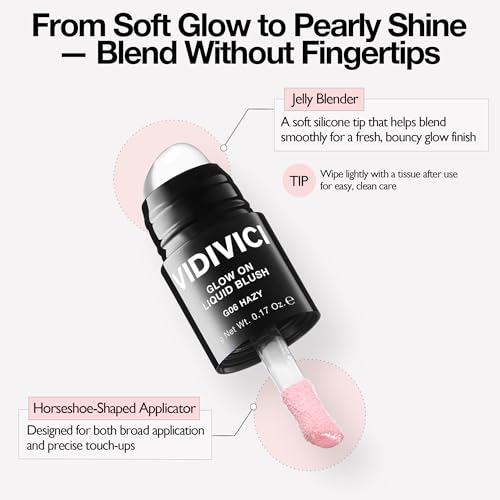 Liquid Blush Makeup - Long Lasting, Buildable Glow - Sofie Variation