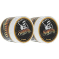 Suavecito Pomade Firme Strong Hold Hair Pomade 4 oz - 2 Pack, Medium Shine, Water-Based, Easy Wash Out, All-Day Style