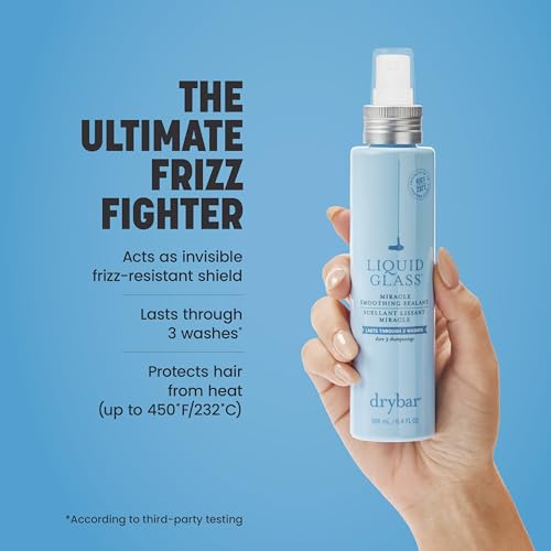 Drybar Liquid Glass Moisture-Rich Smoothing Sealant for Fine to Medium Hair - 6.4 Fl Oz