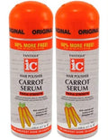 Carrot Hair Serum 6oz – Alcohol-Free Hair Treatment for Shine & Strength – 2 Pack