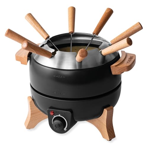 Electric Fondue Set Party Version - 2.4 Quart with Adjustable Temperature